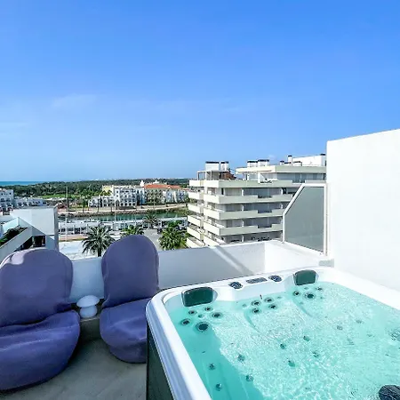 Penthouse Triplex Com Jacuzzi T3 Hsr Vilamarina 아파트 빌라모라