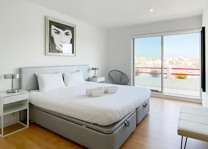 Апартаменты Penthouse Triplex Com Jacuzzi T3 Hsr Vilamarina