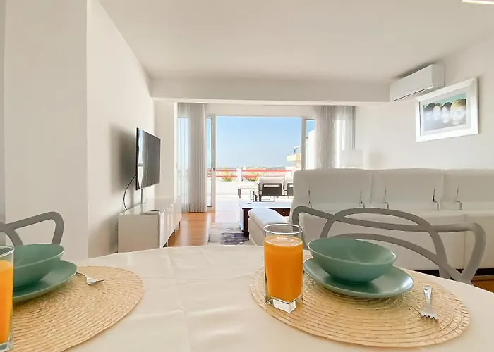 Апартаменты Penthouse Triplex Com Jacuzzi T3 Hsr Vilamarina Виламура