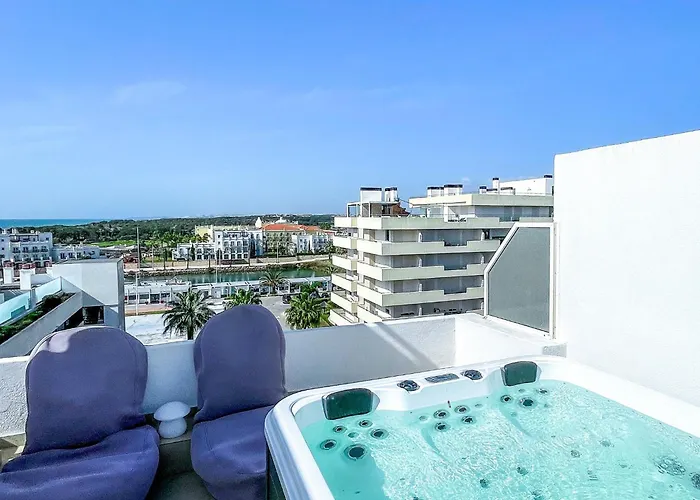 Penthouse Triplex Com Jacuzzi T3 Hsr Vilamarina Апартаменты Виламура